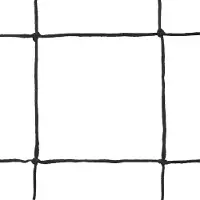 Emdé 3 Mm Braided Pe Simple Mesh 145 Goal Net 2 Units Argenté