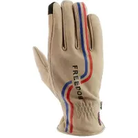 Helstons Freedom Woman Leather Gloves Beige XS-S Femme