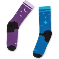Ugly Feet Club Unisexe, Chaussettes de sport, Miri Socken Jetzt hier - 37-41 EU (37 - 41), Violet, Multicolore, Bleu