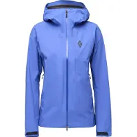 Black Diamond W Highline Stretch Shell, 4063 Clean Blue, XS,