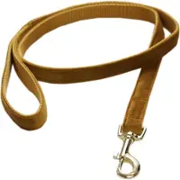 Kentucky Velvet Dog Leash 20 Mm Marron 120 cm