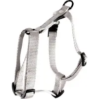 Martin sellier Martin-Sellier - Harnais Pour Chien - Confort Nylon Gris (90/110cm X 40mm)