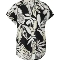 s.Oliver Chemisier noir / blanc