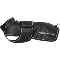 Back on track manteau pour chien Buddy avec dos long, couleur:noir, taille:28