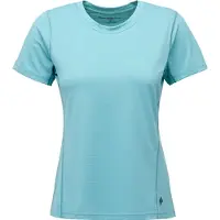 Black Diamond Distance Tech Short Sleeve T-shirt Bleu M Femme