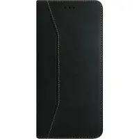 Evelatus Book case Xiaomi Poco M7 Book Case Folio Black (Xiaomi Poco M7 Pro), Coque pour téléphone portable, Noir