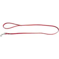 Martin sellier Laisse Pour Chien En Cuir Classique 16/1 M Mixte Rouge
