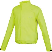 Tucano URBANO Nano Veste de Pluie Plus Jaune Fluorescent Veste de Pluie Super Compacte taille XXS