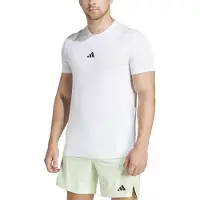 Adidas T-Shirt fonctionnel 'Designed For Training' noir / blanc