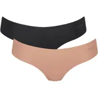 Sloggi String 'ZERO Microfibre 2.0' beige / noir