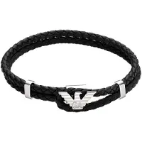 Emporio Armani Bracelet noir / argent