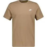 Nike T-Shirt 'CLUB' beige / blanc