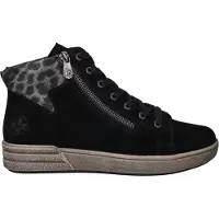 Rieker Baskets hautes taupe / noir