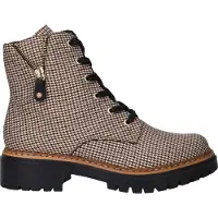 Rieker Bottines à lacets beige / marron / noir