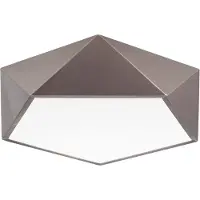 Lyora Plafonnier design Darius Bronze cuivré