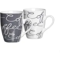 Flirt by R&B 6x Tasse à café 'Cornello grey, Tasse, Gris