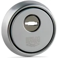 Ifam Bouclier en acier chromé Es610cm avec protection anti-mart et anti-extraction