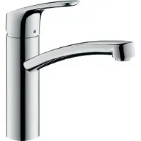 Hansgrohe Focus M41 Mitigeur de cuisine monocommande 160, EcoSmart, 1jet, chrome