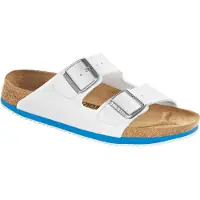 Birkenstock Unisexe, Sandales, Arizona SL, Blanc, (43)