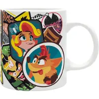 Crash Bandicoot Mug Sticker Crash