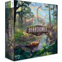 MNKY Entertainment Jeu de société stratégique Herbivores pour enfants et adultes