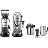 De'Longhi EC685MPACK Barista Pack Dedica Argent