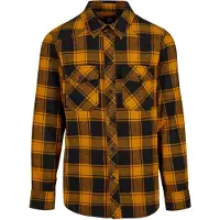 Brandit Chemise orange chiné / noir