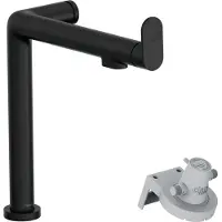 Hansgrohe Système de filtration Aqittura M91, 240, 1 jet, finition noir mat