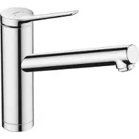 Hansgrohe Zesis M33 Mitigeur de cuisine 160, installation devant une fenêtre, 1 jet chromé 74805000