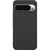 NILLKIN Super Frosted Shield Pro Magnetic Case (Google Pixel 9, Google Pixel 9 Pro), Coque pour téléphone portable, Noir