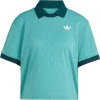 Adidas Pro Climacool Short Sleeve Polo Bleu M Femme