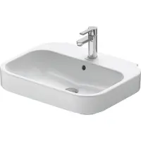 Duravit Lavabo Happy D.2 60 cm blanc 2316600000 (475 mm, 600 mm)