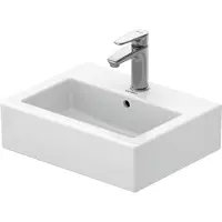 Duravit Lave-mains VERO avec lavabo HLB 450x350mm, fermé 1 HL blanc (350 mm, 450 mm)