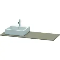 Duravit Console XSQUARE 16x1400x550mm m Auss li flan gr sdm