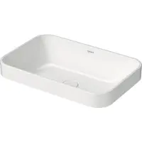 Duravit Vasque à poser 60 x 40 cm Happy D.2 Plus blanc 2359600000 (400 mm, 600 mm)