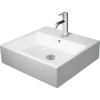 Duravit Lavabo VERO AIR m ÜL HLB geschli 500x470mm o HL blanc (470 mm, 500 mm)