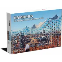 Puls Hambourg dans le miroir de l'Elbphilharmonie, 1000 pièces