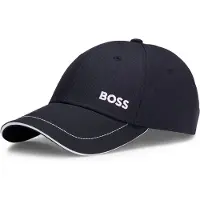 BOSS pour homme. 50492716 Casquette marine tissée (OSFA), Casuel, Sport, Coton