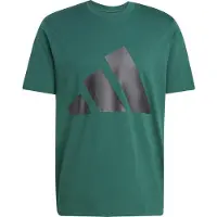 Adidas Essentials Big Logo Short Sleeve T-shirt Vert L / Regular Homme