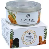 Green tree BOUGIE CLEANSING BOIS DE SANTAL TOURMALINE NOIRE