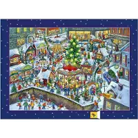 Sonstige Verlage Calendrier mural du marché de Noël de Wimmelig