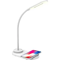 Celly Lampe de bureau avec recharge sans fil 10W
