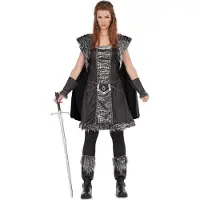 MOM Northern Warrior Woman Costume Noir M-L Enfants