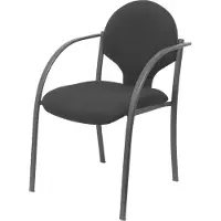 Piqueras Y Crespo Hellin Bali Ergonomic Office Chair 2 Units Noir