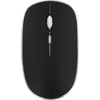 TNB MWRUBBY2 - RUBBY - Souris optique 1600dpi sans fil silencieuse - noir/silver