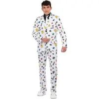 MOM Sesame Street Suit Man Costume Multicolore S Enfants