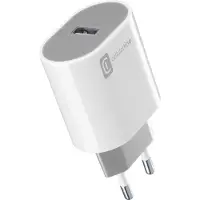 Cellularline Chargeur de voyage 12W USB Type-A Style Color blanc ACHUSBSMART12WW