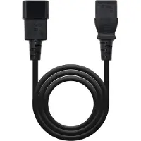 Nanocable 10.22.0202 (1.50 m), Câble d'alimentation, Noir