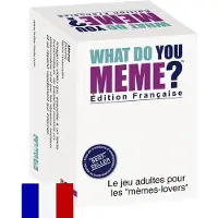 MEGABLEU Jeu d'ambiance What Do You Meme