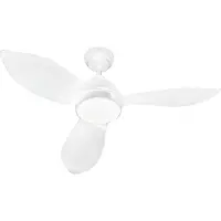 FARELEK Ventilateur de plafond, , 3 vitesses, blanc